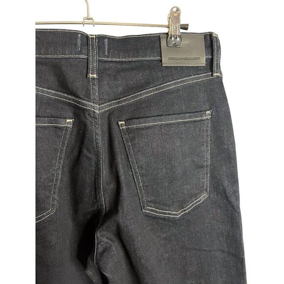 Citizens of Humanity Paloma Baggy Wide-Leg Jeans Solace Dark Indigo Size 28 - Picture 9 of 14